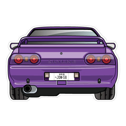 R32 Gtr Purple Sticker Decal | JDM Stickers - Sticker Collective