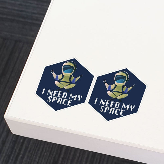 2X Give Me Space Sticker Decal