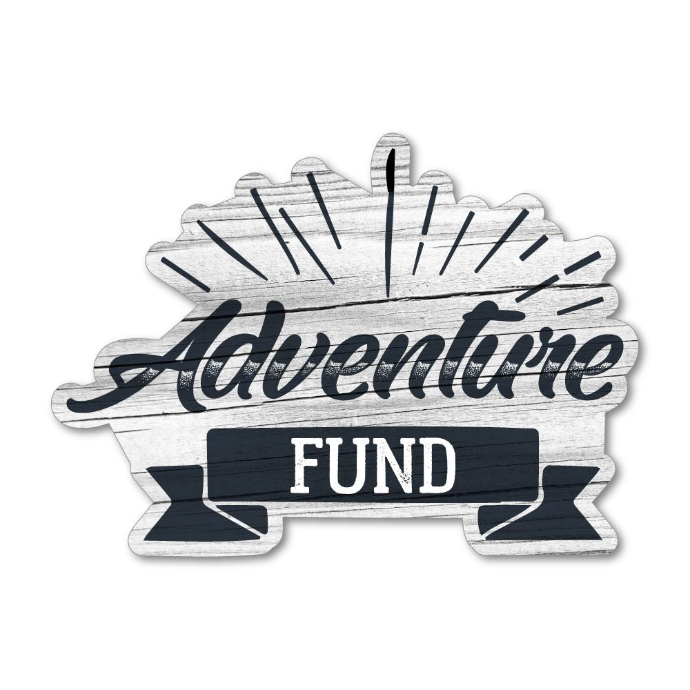Adventure Fund Sticker Decal | Travel Stickers - Sticker Collective