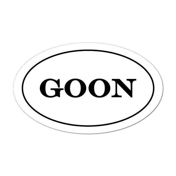 Goon Country Code  Sticker Decal