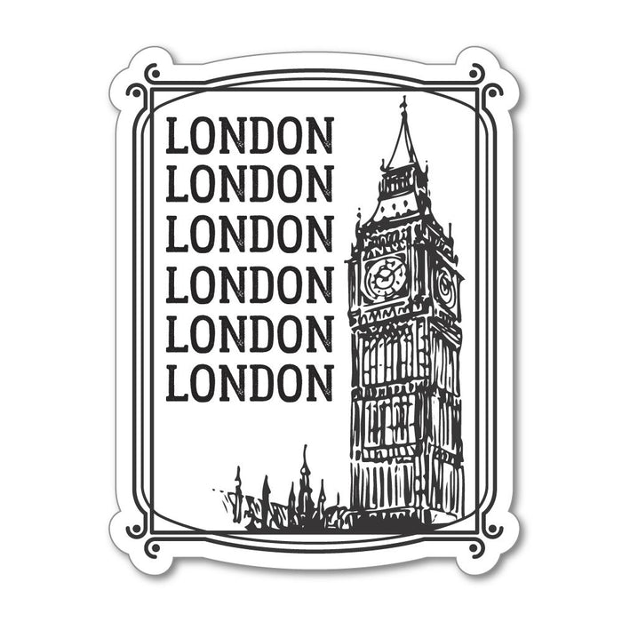 London Uk Britain Sticker Decal
