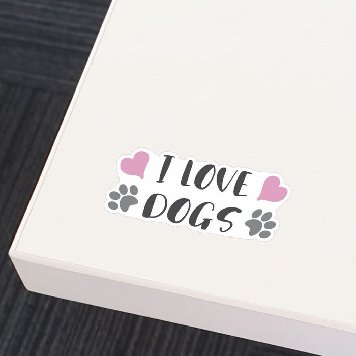 Dog Love Sticker Decal