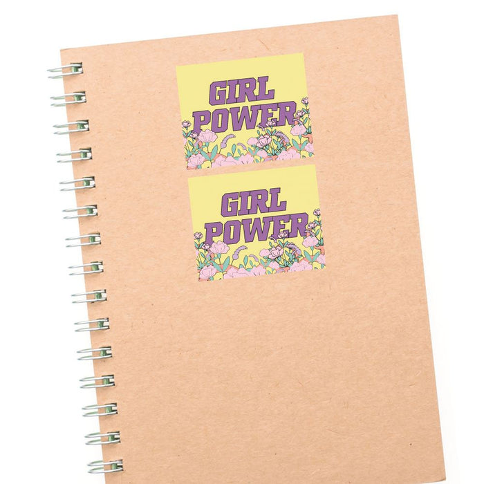 2X Girl Power Sticker Decal