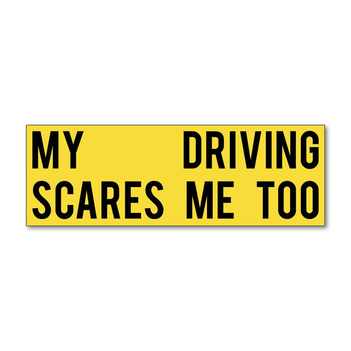 My Driving  Sticker Decal