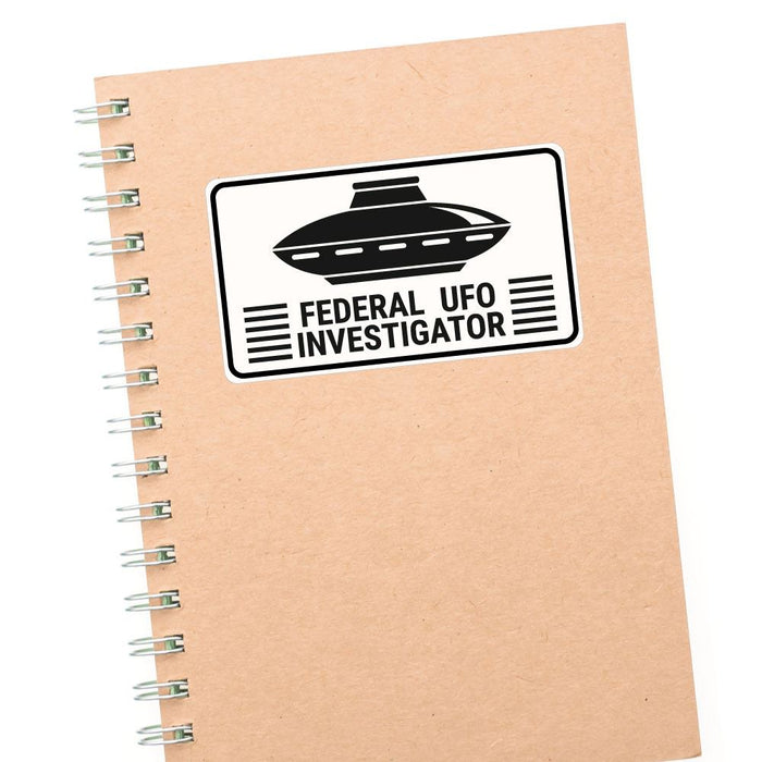 Federal Ufo Investigator Sticker Decal