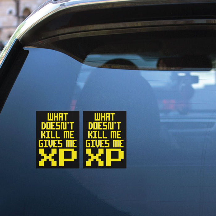 2X Does Not Kill Me Gives Me Xp Sticker Decal