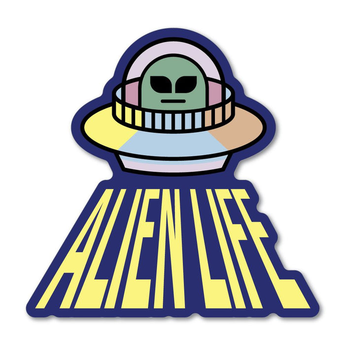Alien Life Sticker Decal