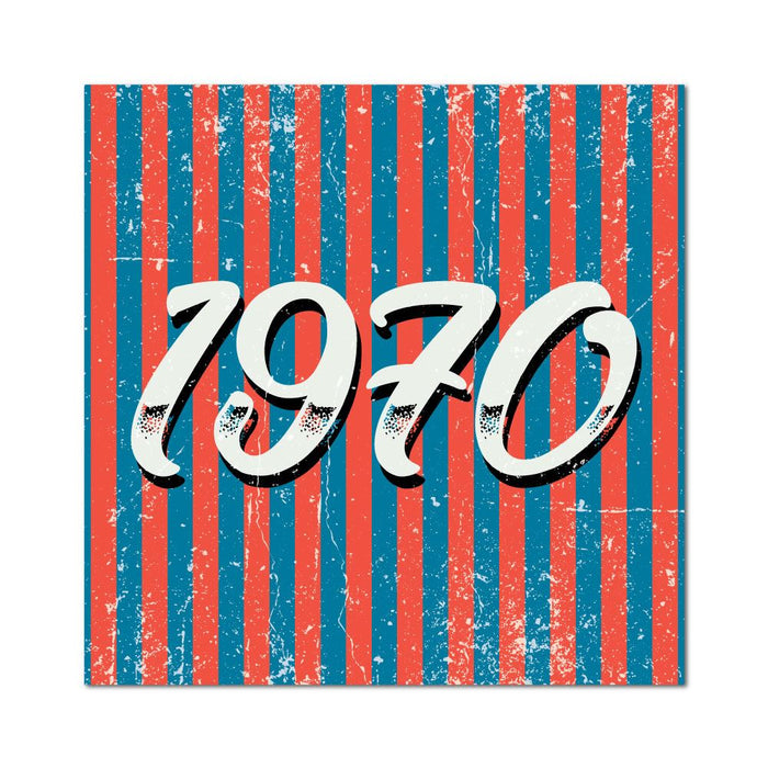 1970 Sticker Decal