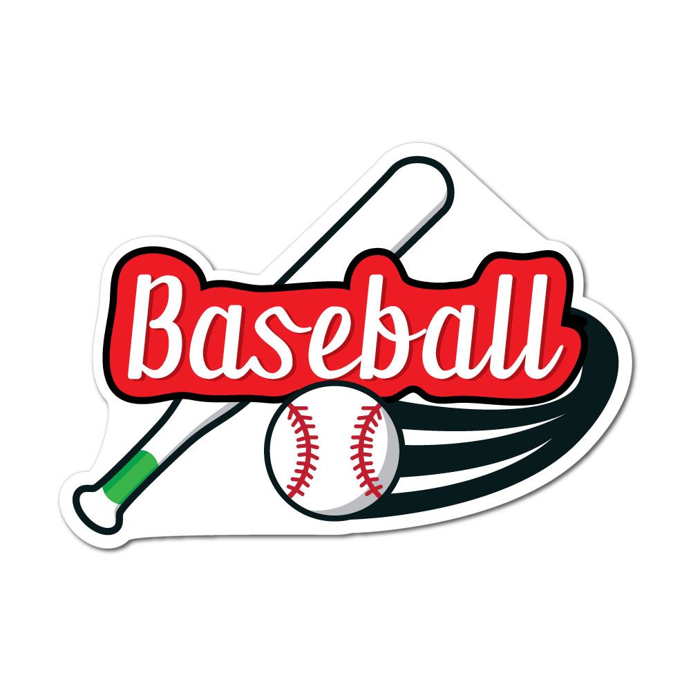 Baseball Sticker Decal | Sport Stickers - Sticker Collective