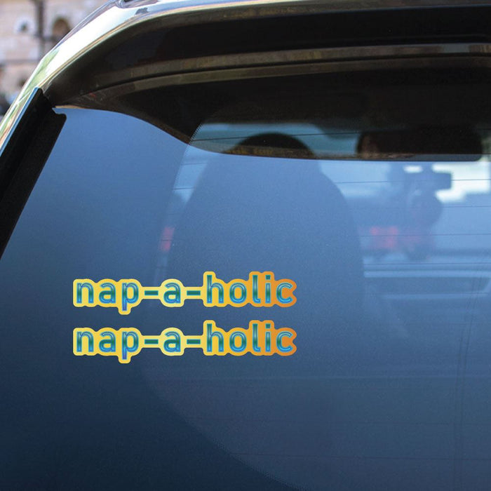 2X Nap-A-Holic Sticker Decal