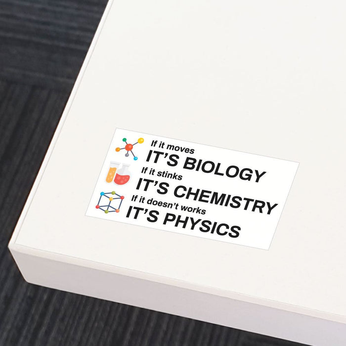 Chemistry Sticker Decal