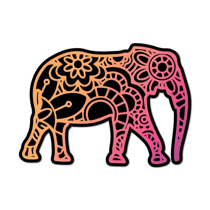 Elephant Laptop Car Sticker Decal
