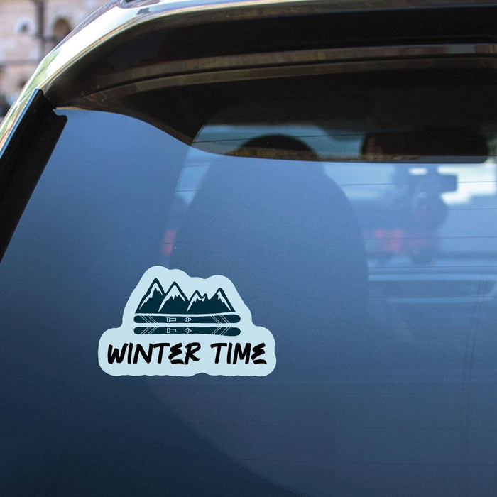 Winter Time Sticker Decal