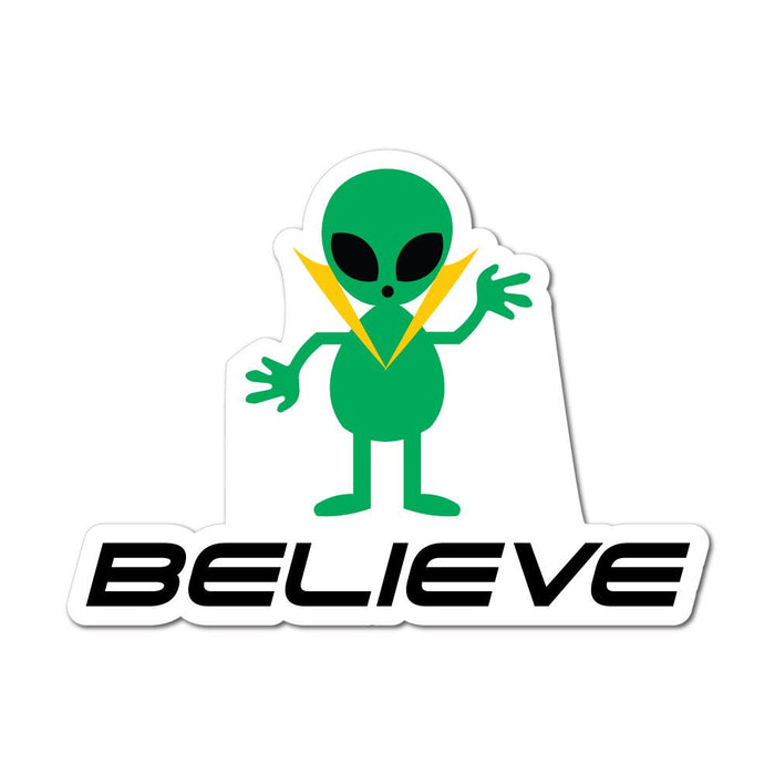 Believe In Aliens Sticker Decal