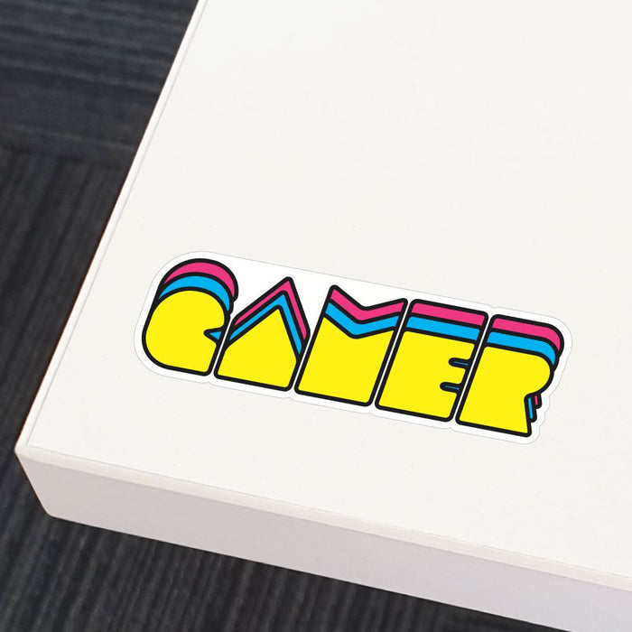 Retro Gamer Sticker Decal