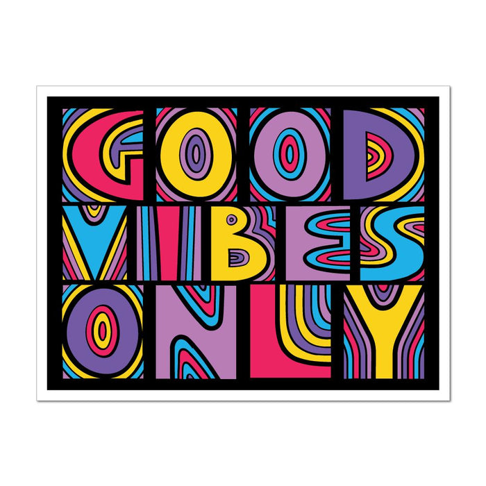 Good Vibes Only Car Sticker Decal