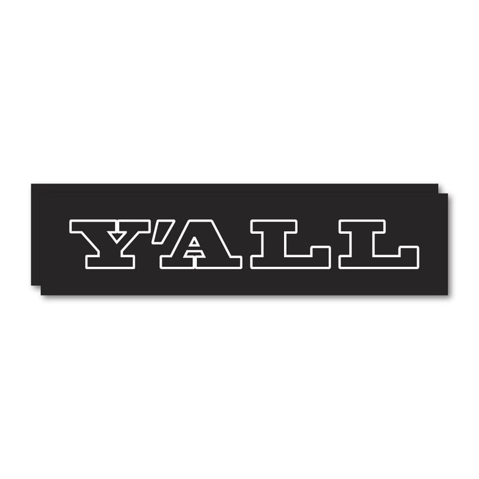 2X Y All Sticker Decal