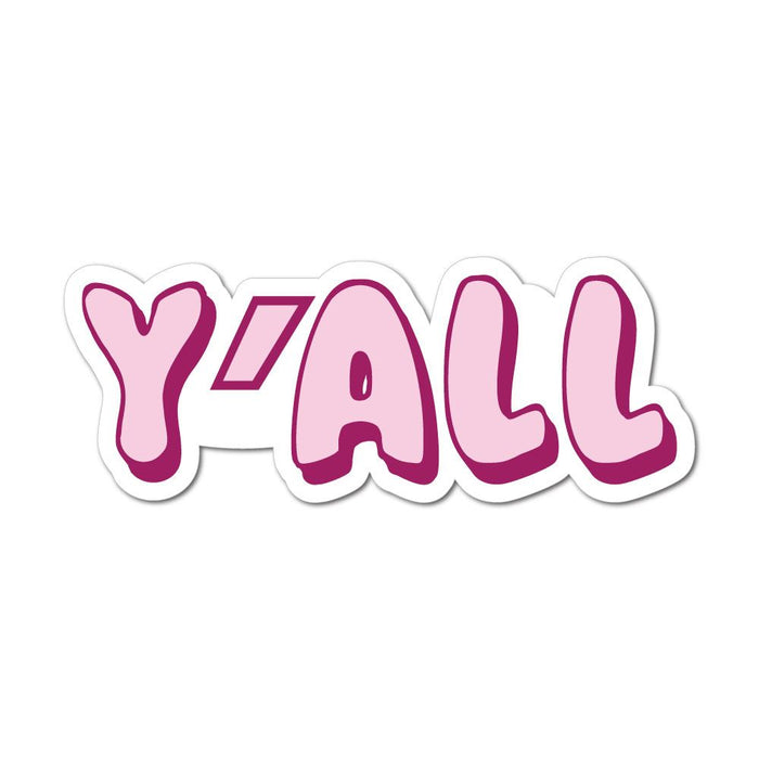Country Girl Yall Usa America Sticker Decal
