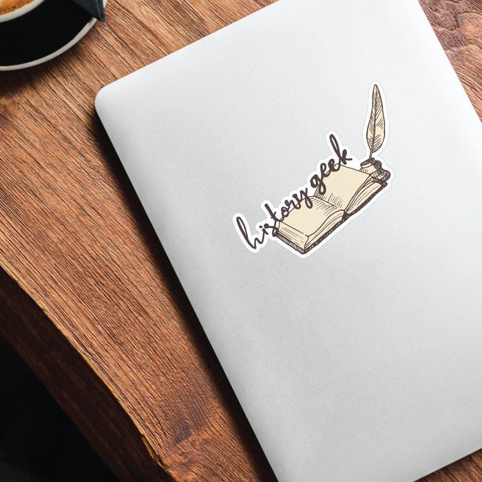 History Geek Sticker Decal