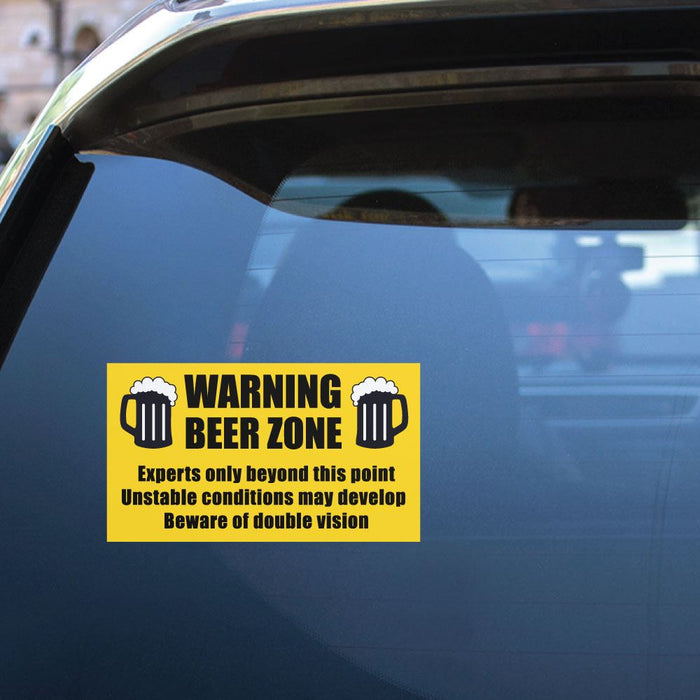 Beer Zone Sticker Decal