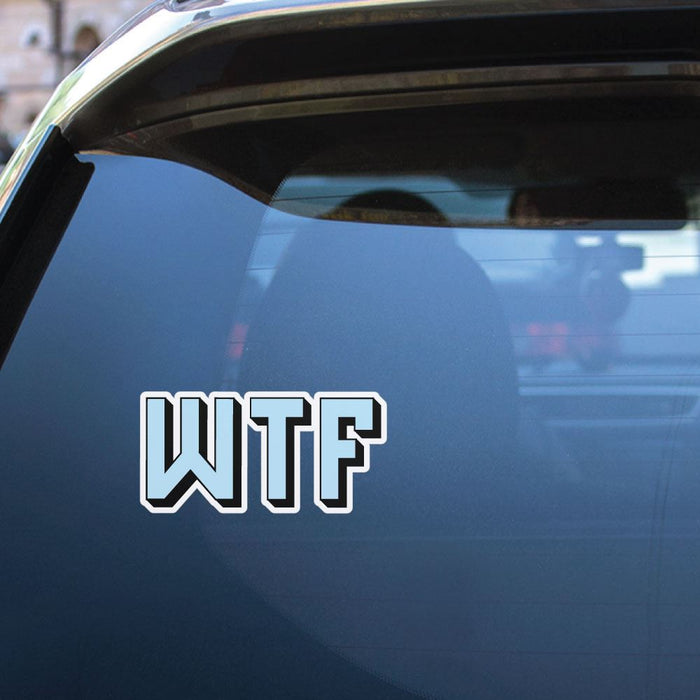 Wtf Sticker Decal