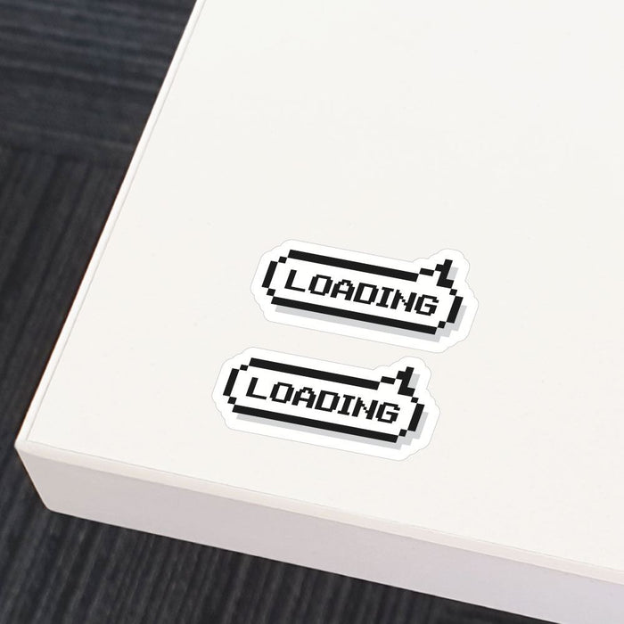 Loading Store Sticker 2X Game Loading Sticker Decal | Game Stickers - Sticker Collective