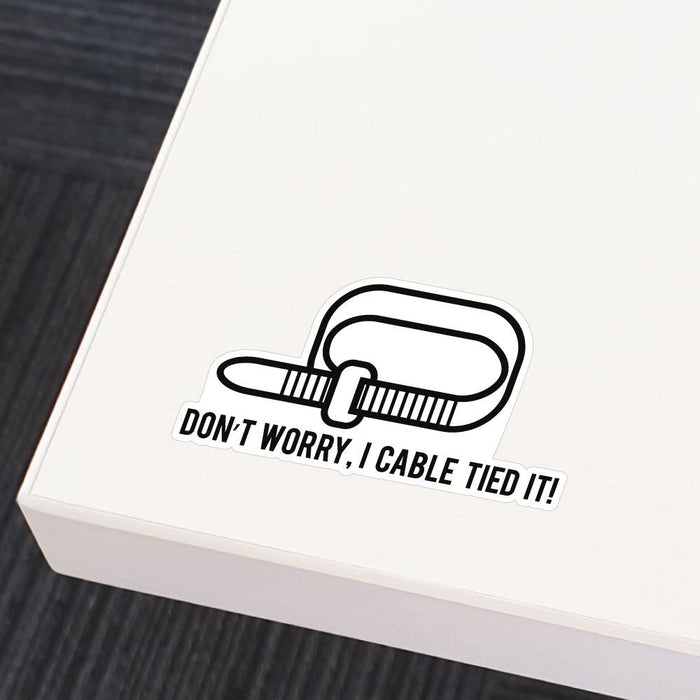 Cable Tied Sticker Decal