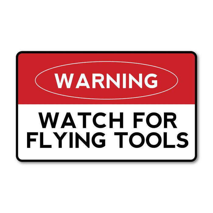 Flying Tools Sticker Decal