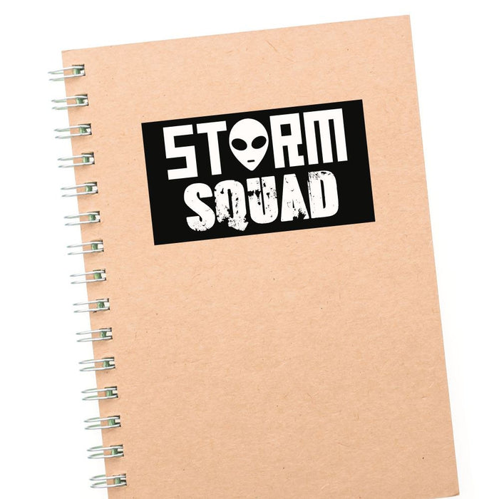 Storm Squad Area 51 Aliens Sticker Decal