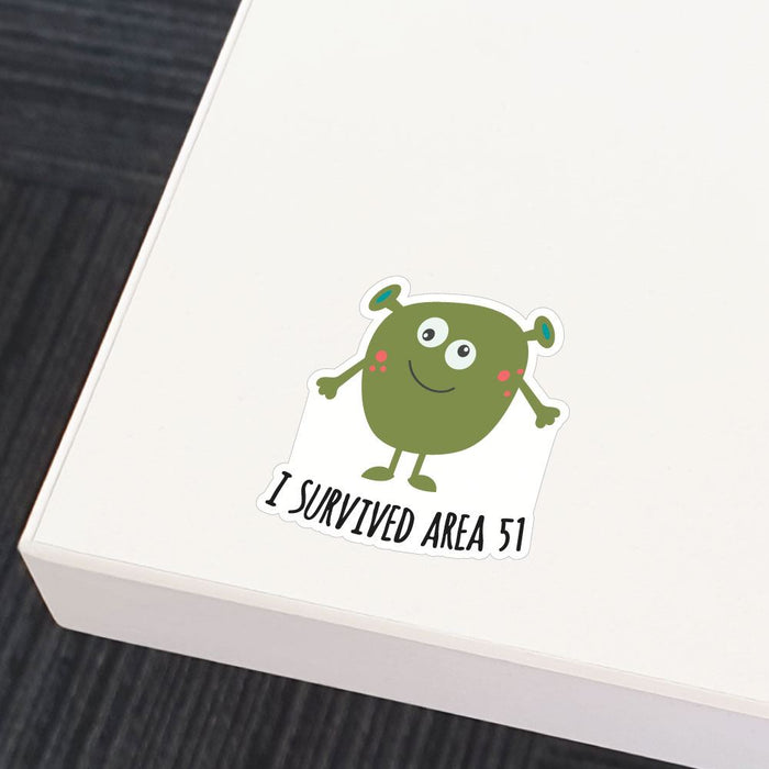 I Survived Area 51 Sticker Decal