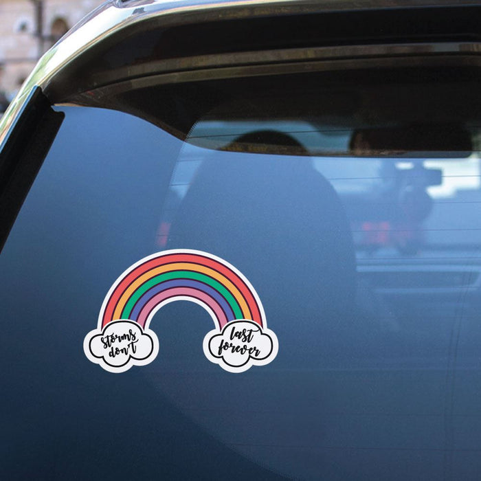 Storms Dont Last Forever Sticker Decal