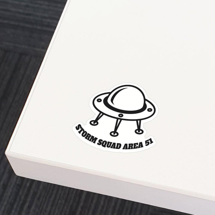 Storm Squad Area 51 Aliens Sticker Decal