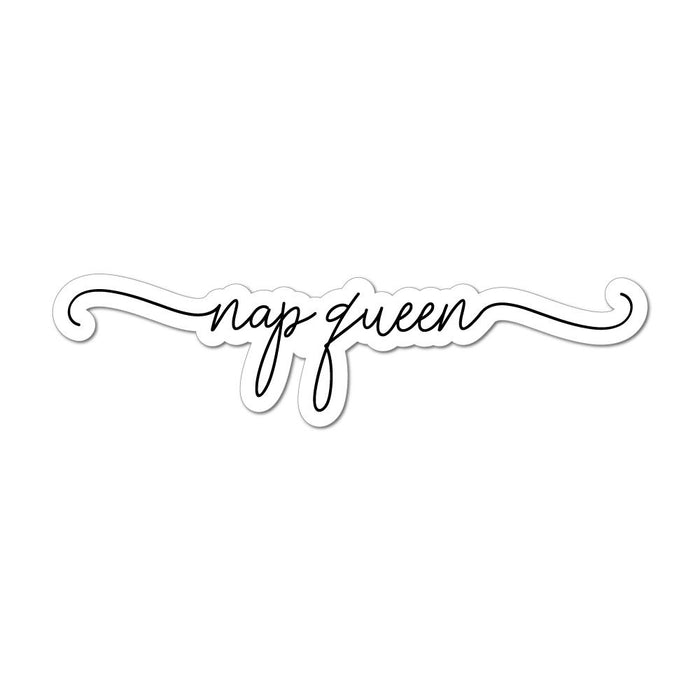 Nap Queen Car Sticker Decal