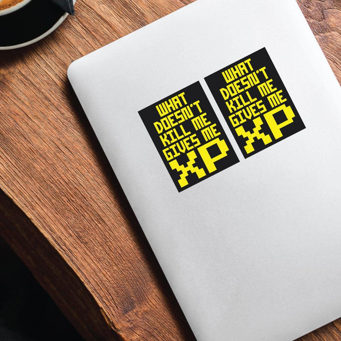 2X Does Not Kill Me Gives Me Xp Sticker Decal