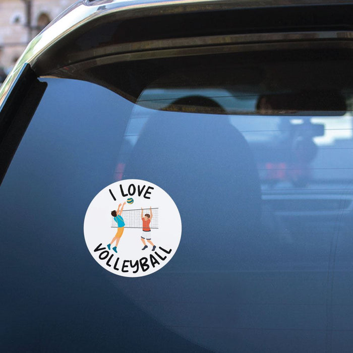 Volleyball Sport Sticker Decal