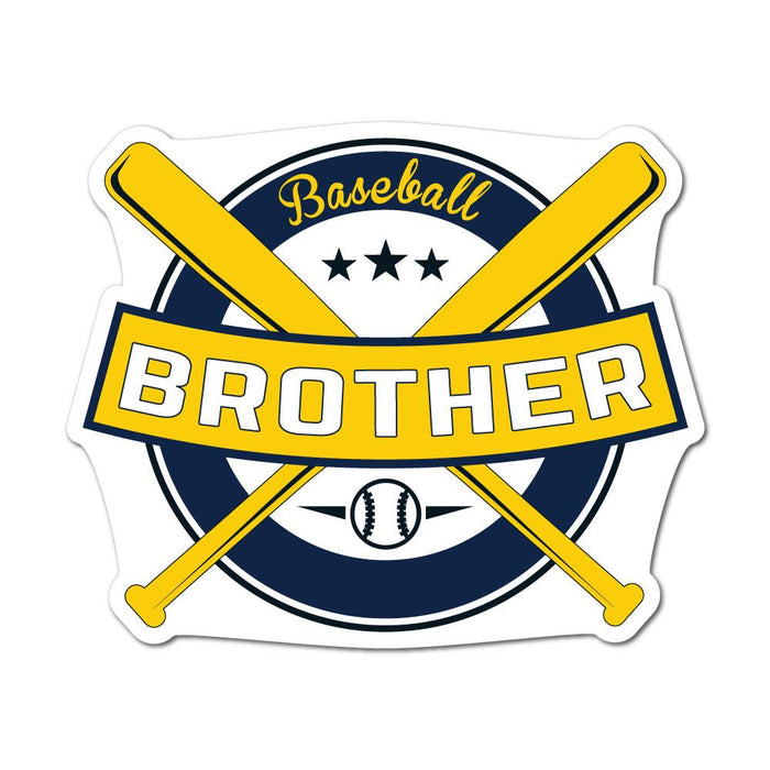 Baseball Brother Sticker Decal