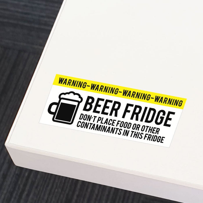 Beer Fridge Sticker Decal