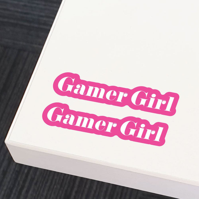 2X Girls Who Game Sticker Decal
