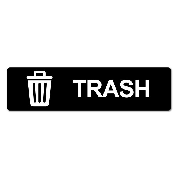 Trash Rubbish Bin Stickers Decal
