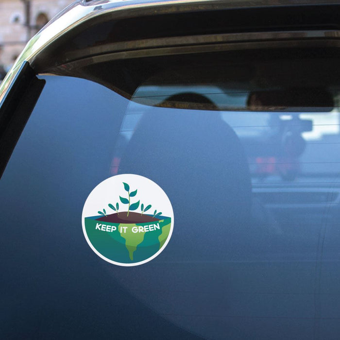 Keep It Green Sticker Decal