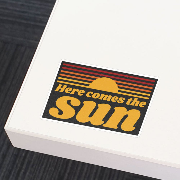 Retro Sun Sticker Decal