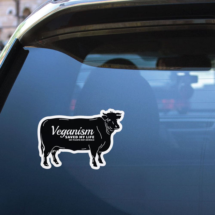 Veganism Saved My Life Sticker Decal