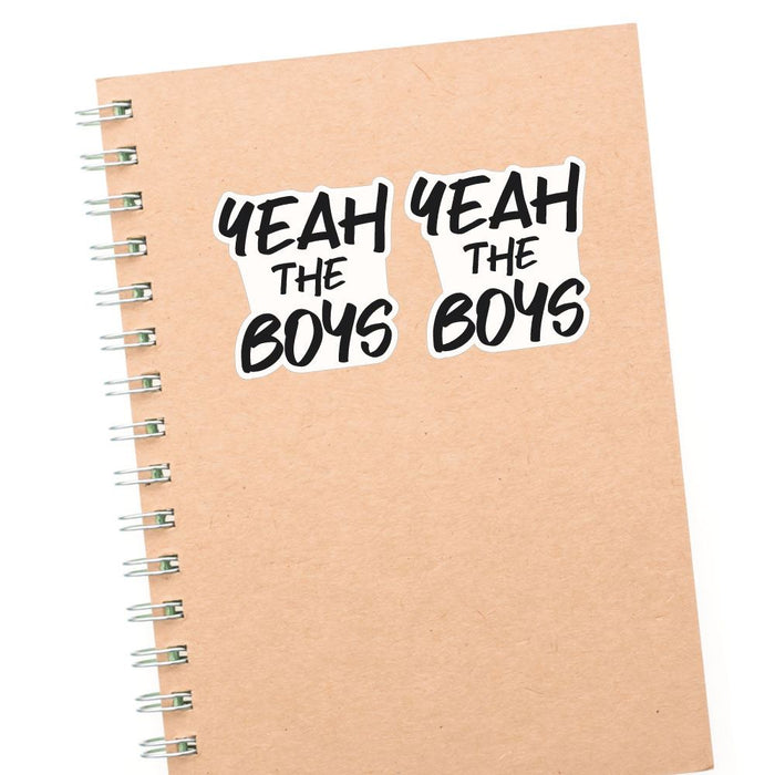 2X Yeah The Boys Sticker Decal
