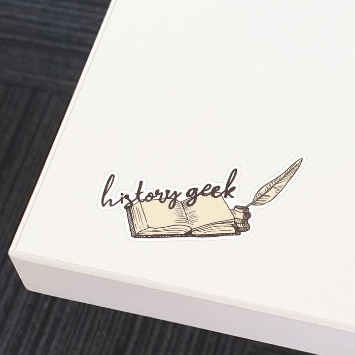 History Geek Sticker Decal