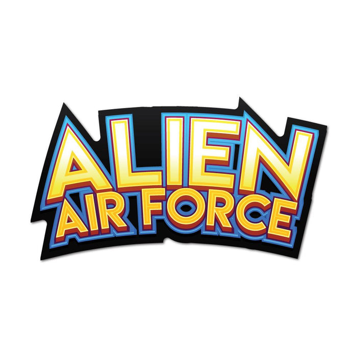 Alien Air Force Sticker Decal