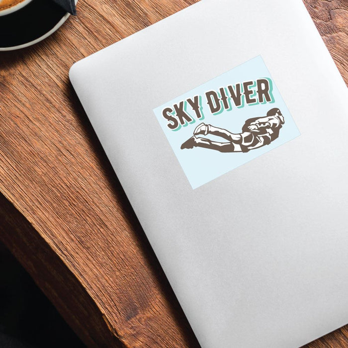 Sky Diver Sticker Decal