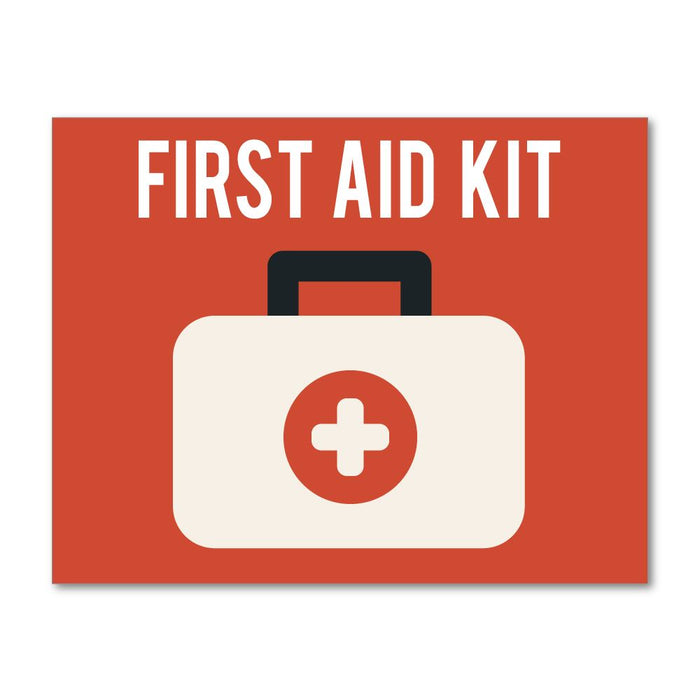 First Aid Kit Sticker Decal