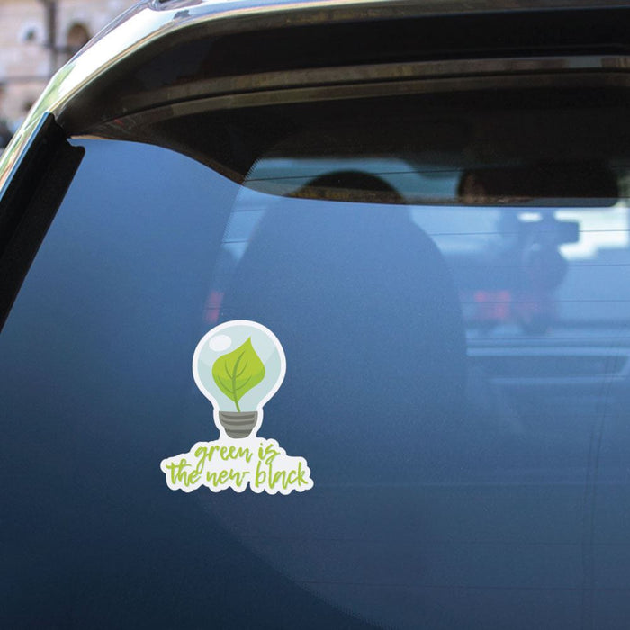 Green Is The New Black Sticker Decal