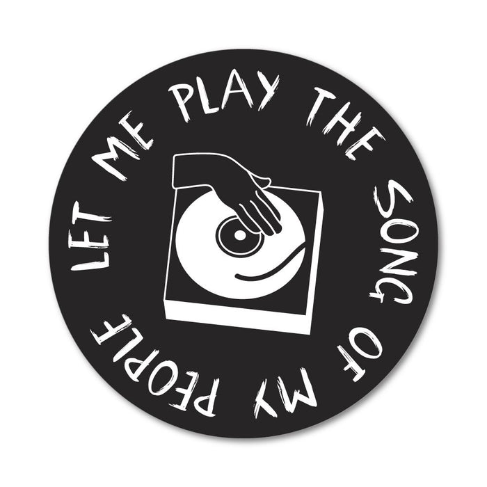 Let Me Play You  Sticker Decal