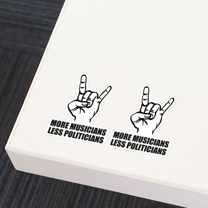 2X Musicians Sticker Decal